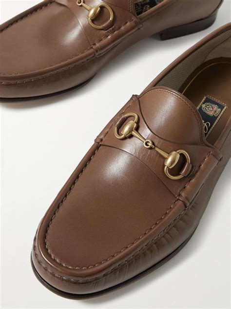 brown gucci horsebit loafers|gucci horsebit loafers cheap.